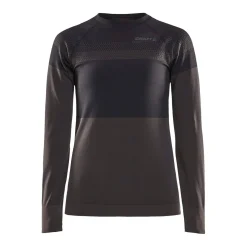 Craft Sportswear Underställ|Aktiva Underställ^Warm Intensity CN LS W Black/Titanium