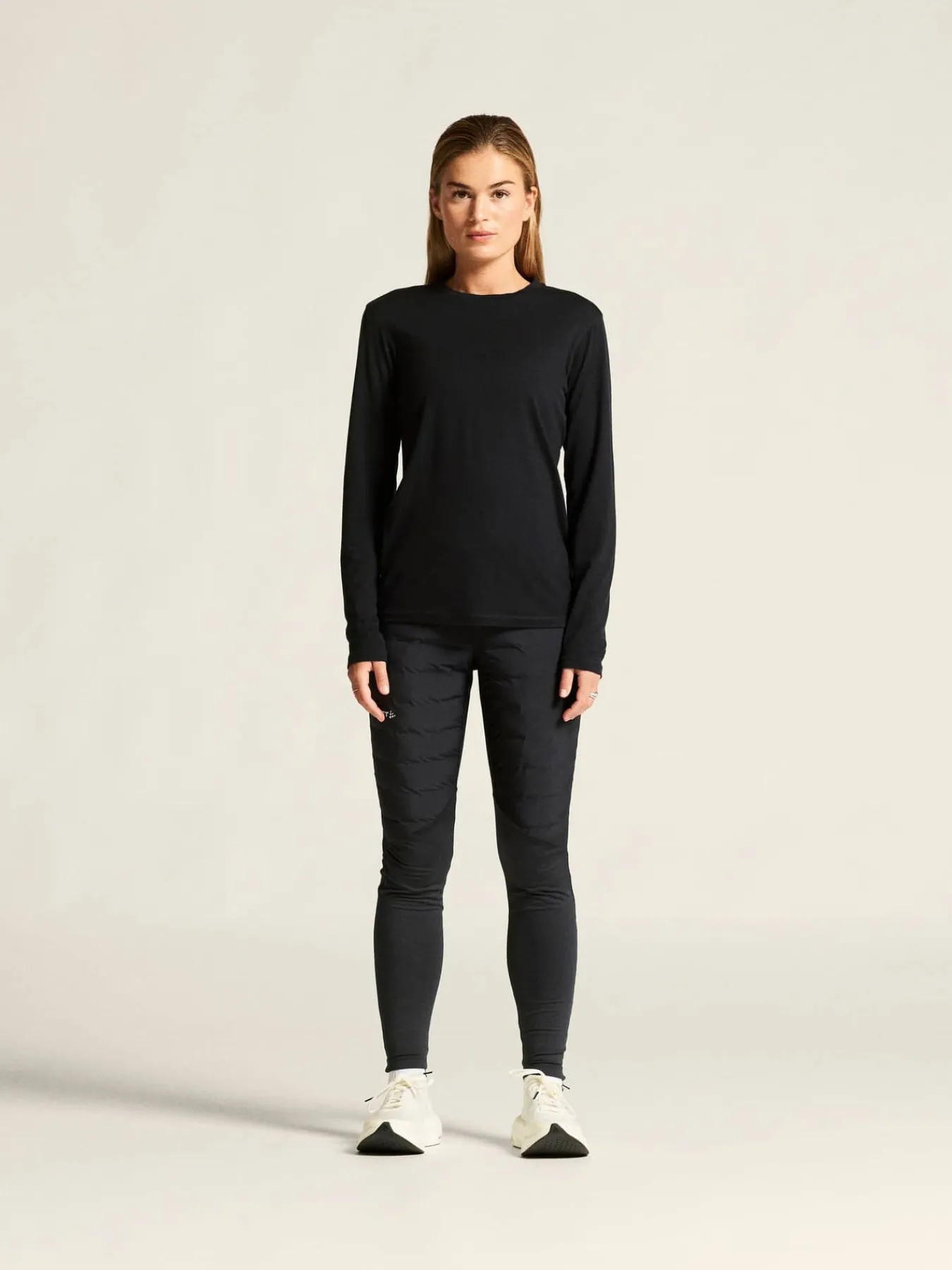 Craft Sportswear Träning^Wool Jersey LS CN W Black