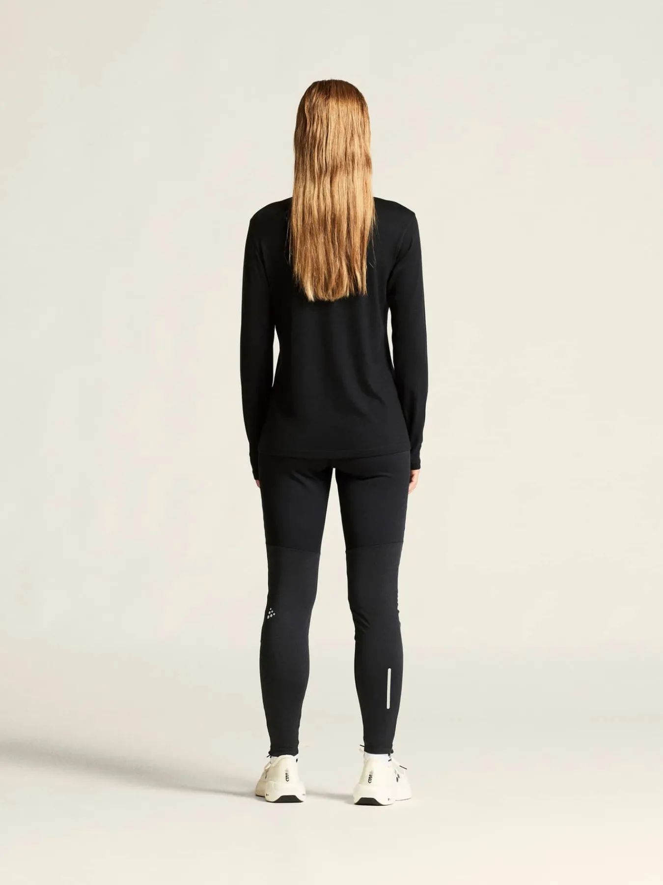 Craft Sportswear Träning^Wool Jersey LS CN W Black