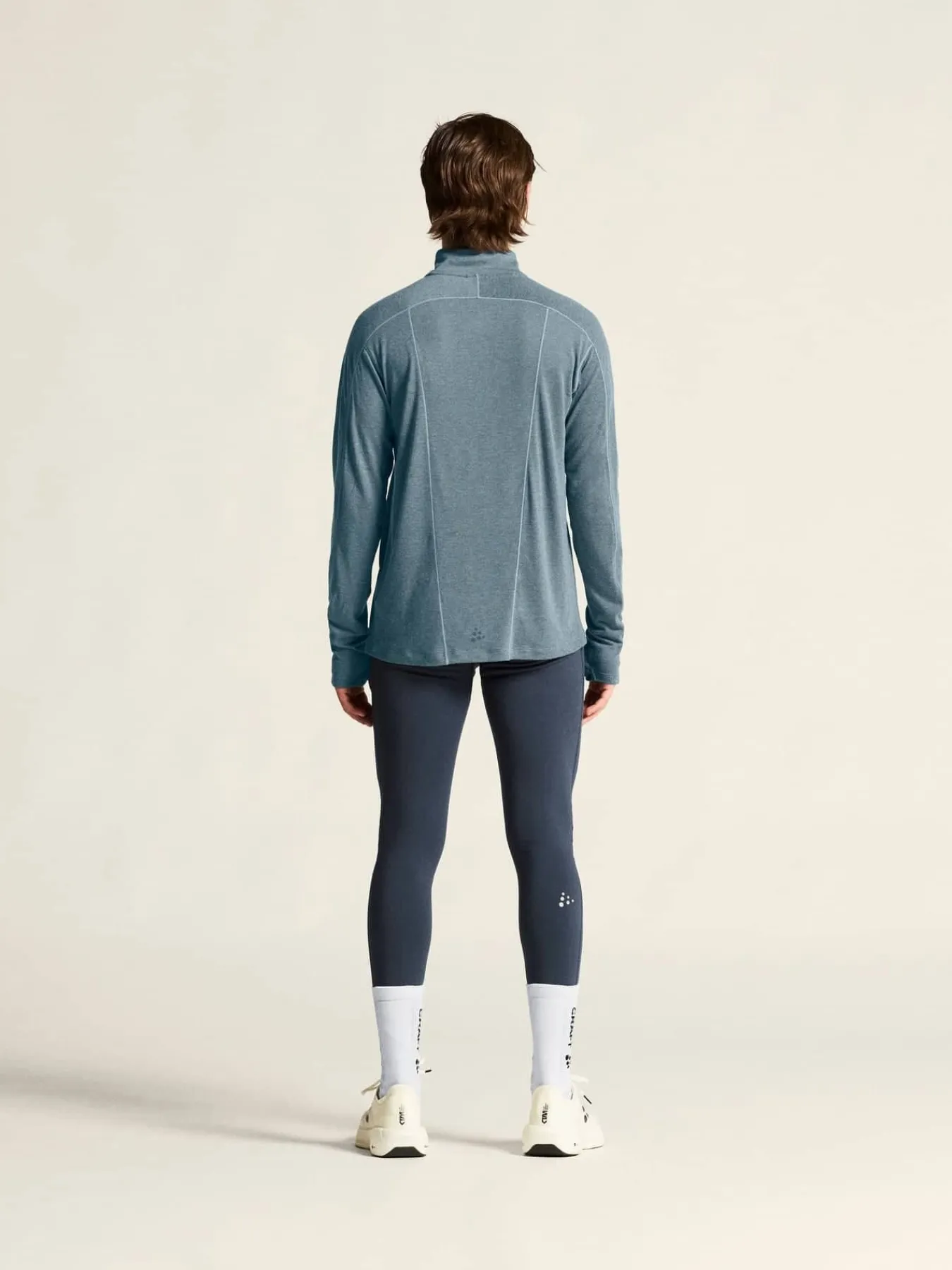 Craft Sportswear T-Shirts & Tröjor^Wool LS Tee M Real/Melange
