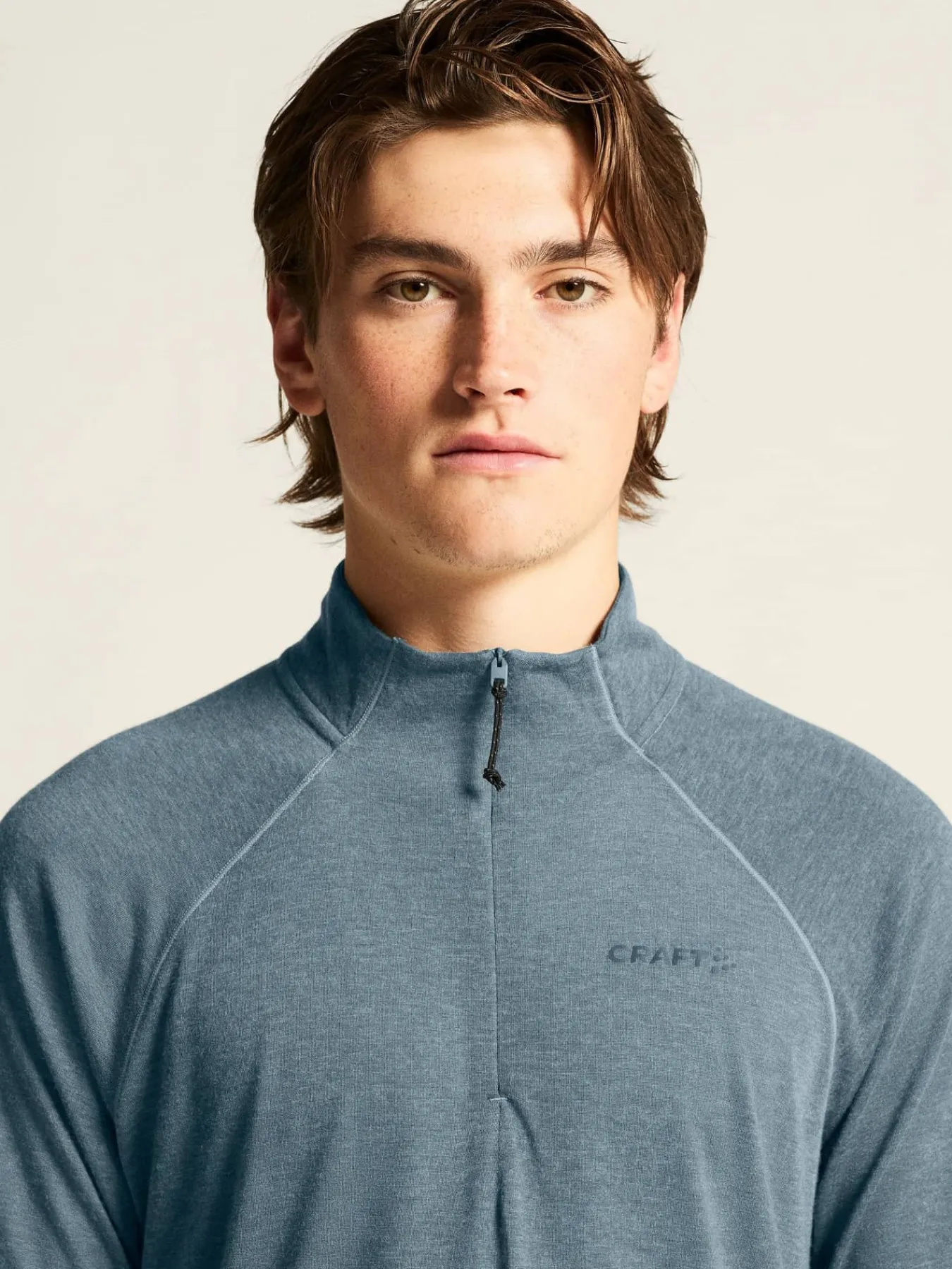 Craft Sportswear T-Shirts & Tröjor^Wool LS Tee M Real/Melange