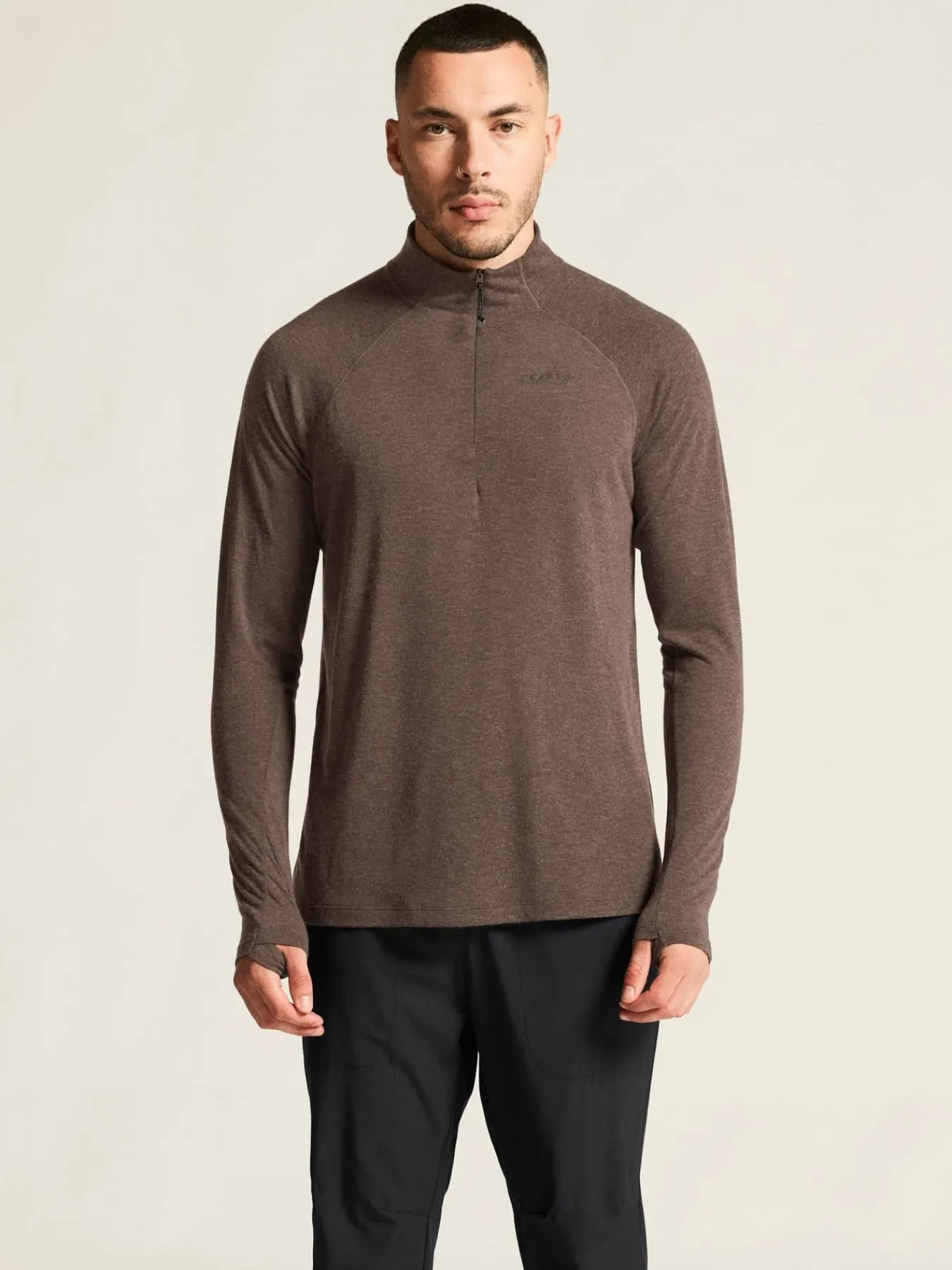 Craft Sportswear T-Shirts & Tröjor^Wool LS Tee M Prune/Melange