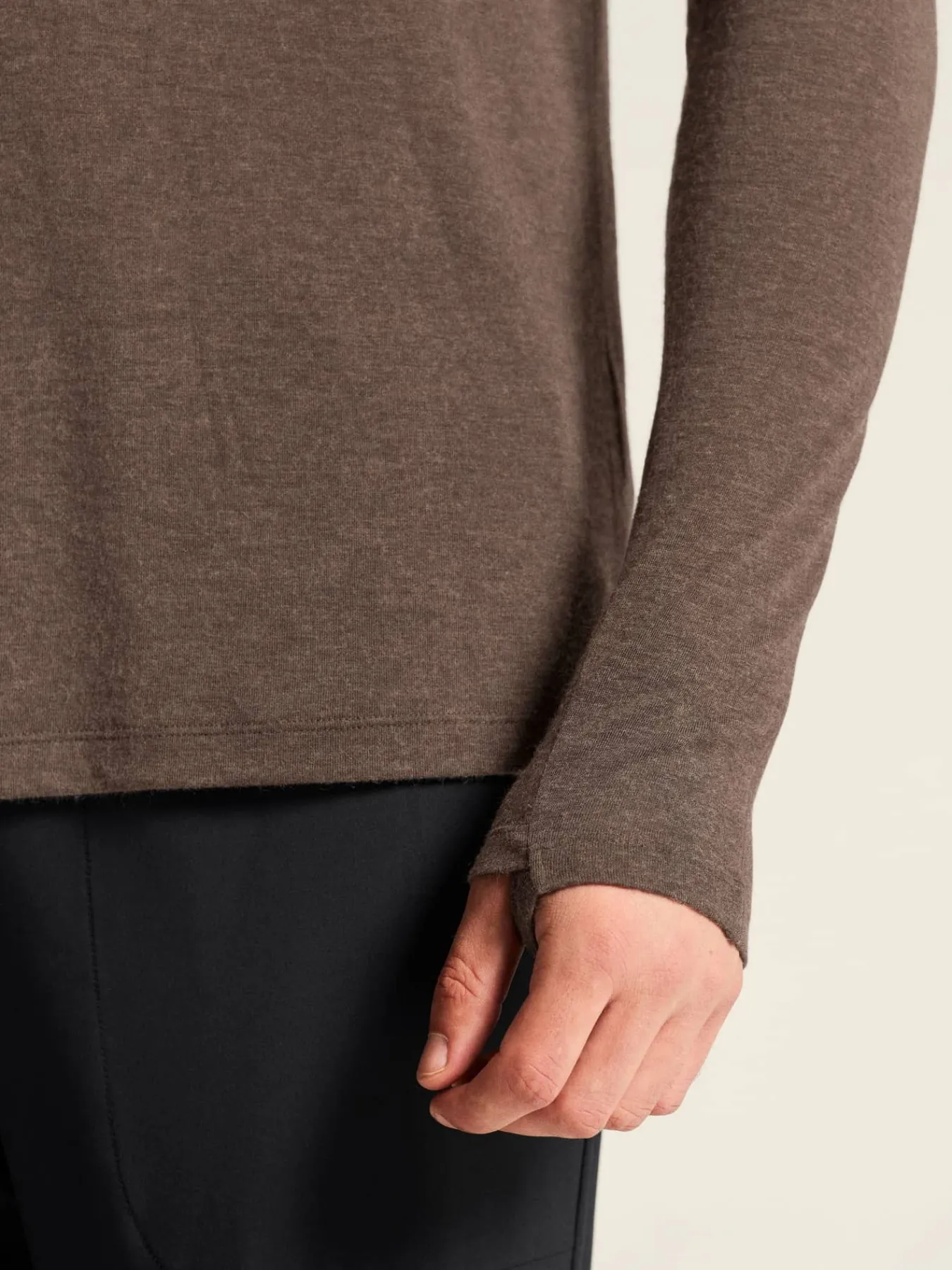 Craft Sportswear T-Shirts & Tröjor^Wool LS Tee M Prune/Melange