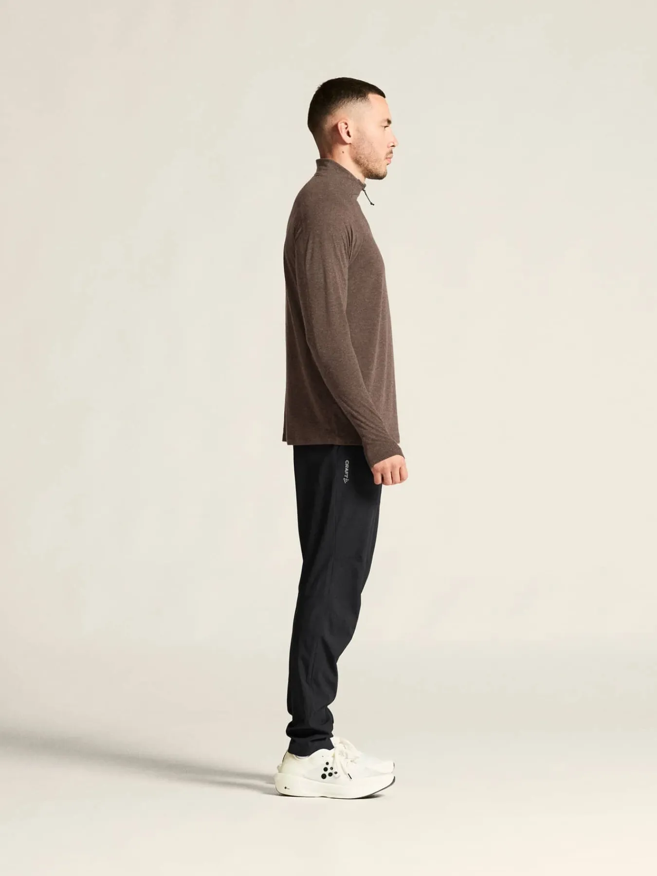 Craft Sportswear T-Shirts & Tröjor^Wool LS Tee M Prune/Melange