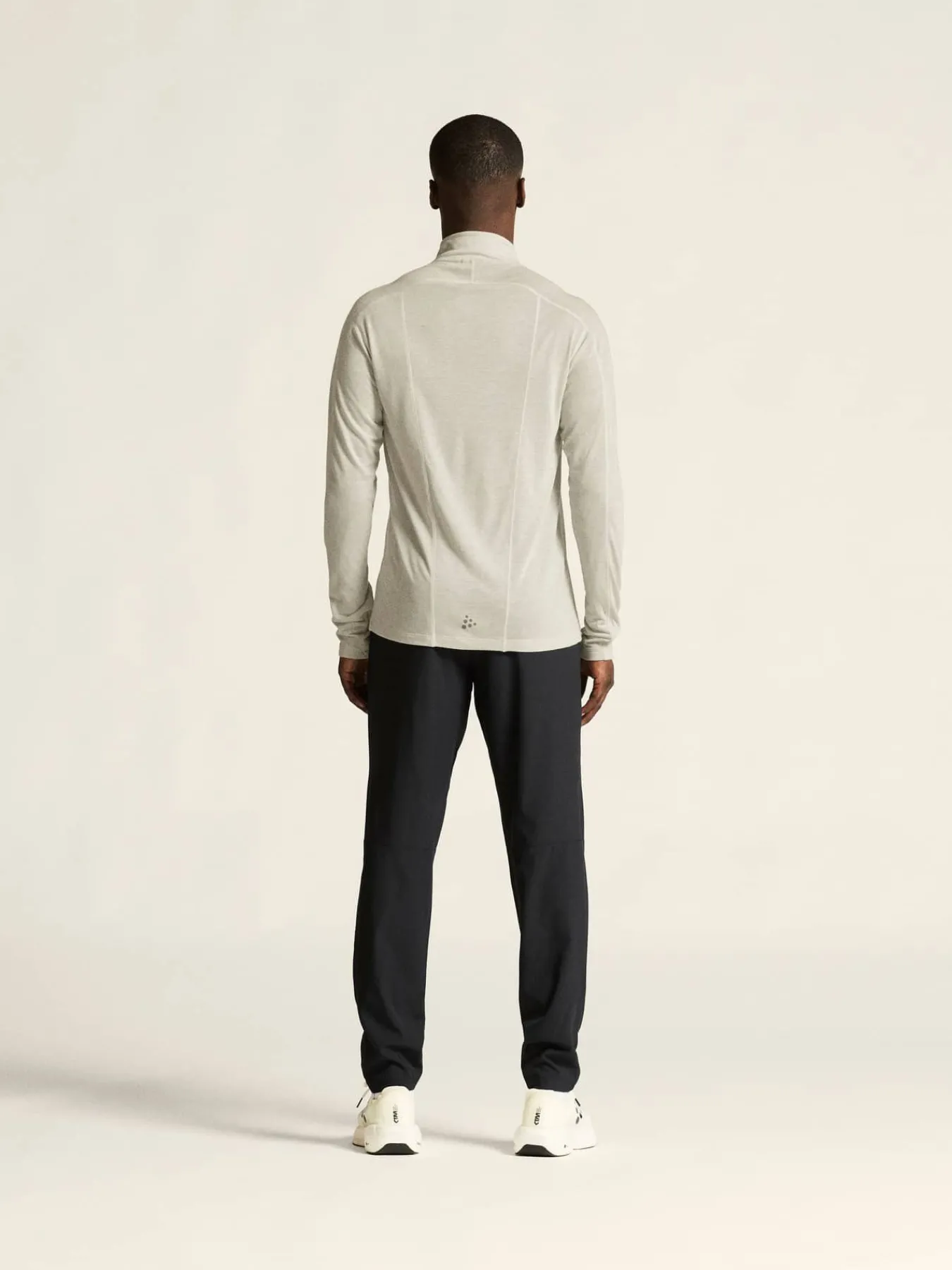 Craft Sportswear T-Shirts & Tröjor^Wool LS Tee M Cloud/Melange