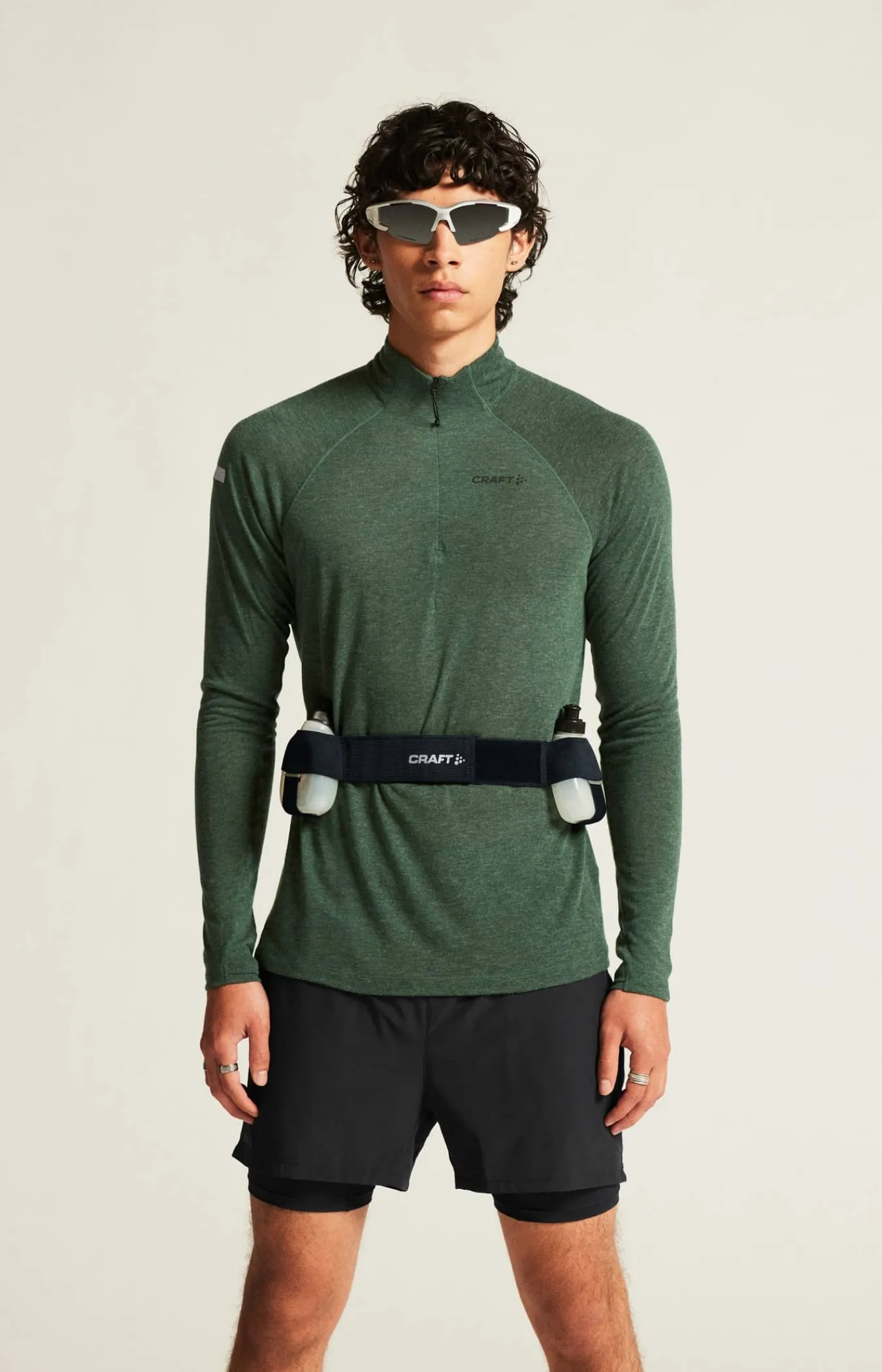 Craft Sportswear T-Shirts & Tröjor^Wool LS Tee M Biome/Melange