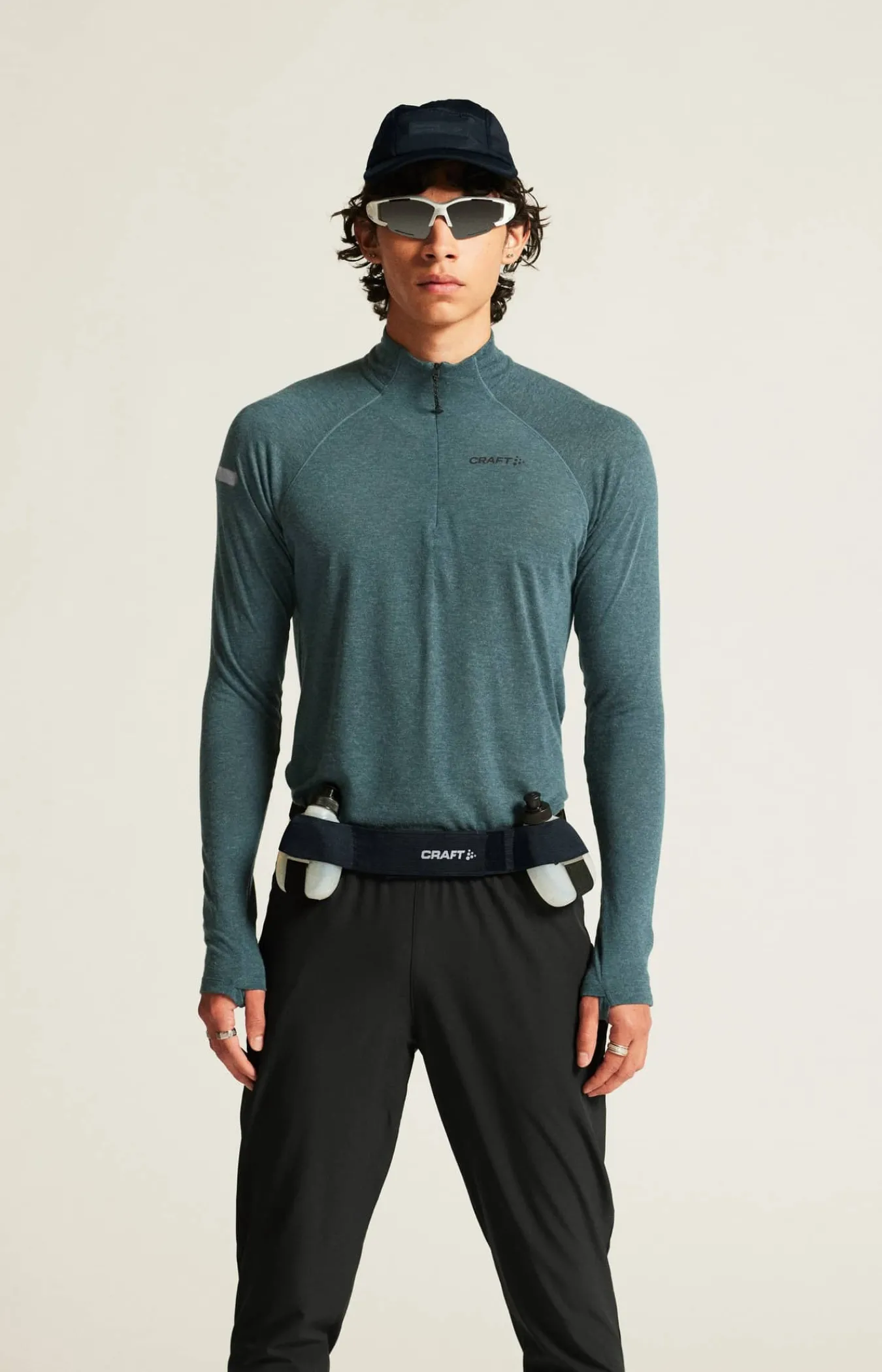 Craft Sportswear T-Shirts & Tröjor^Wool LS Tee M Alfa/Melange