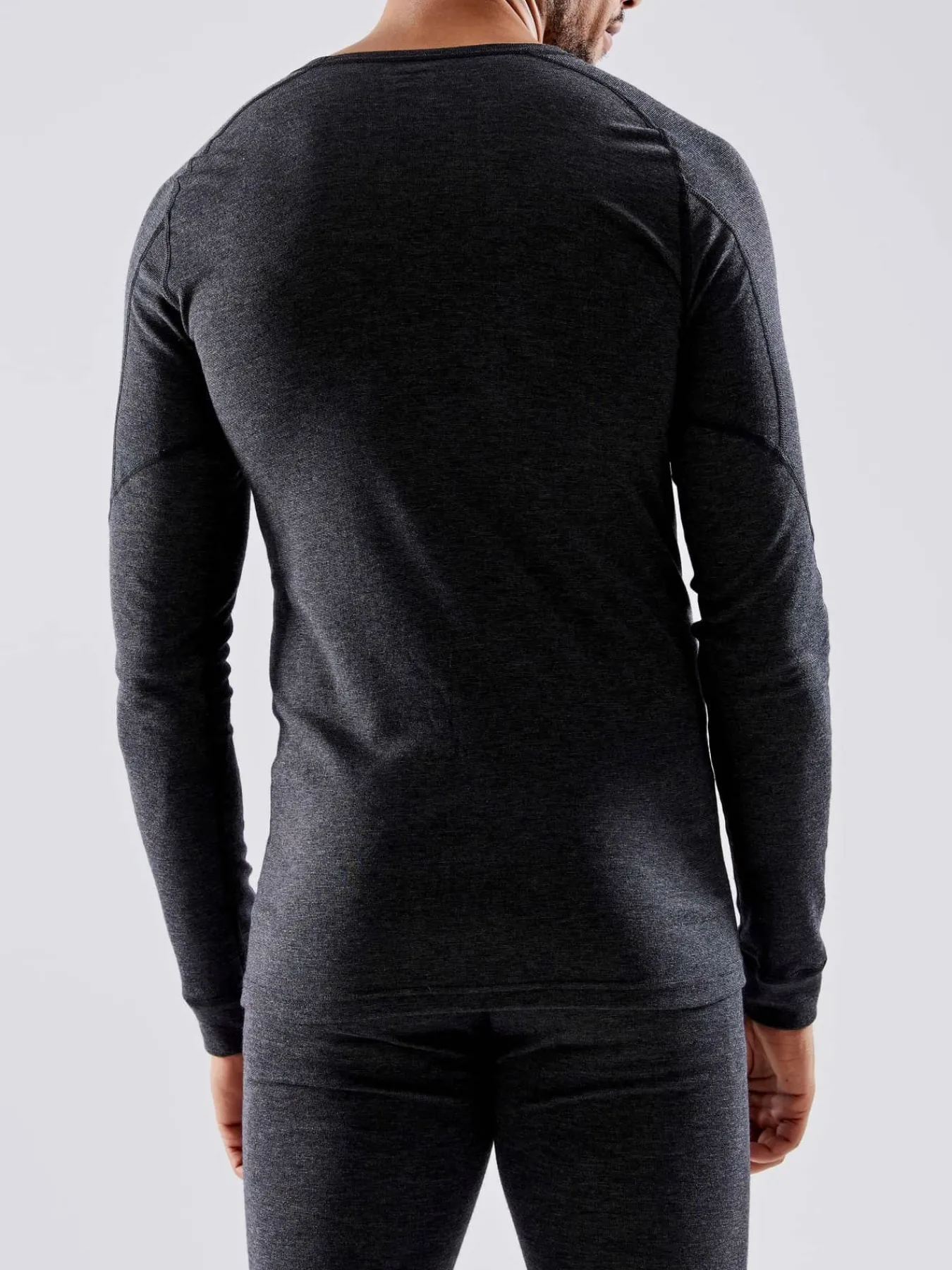 Craft Sportswear Underställ|Underställsset^Wool Merino Set M Black Melange