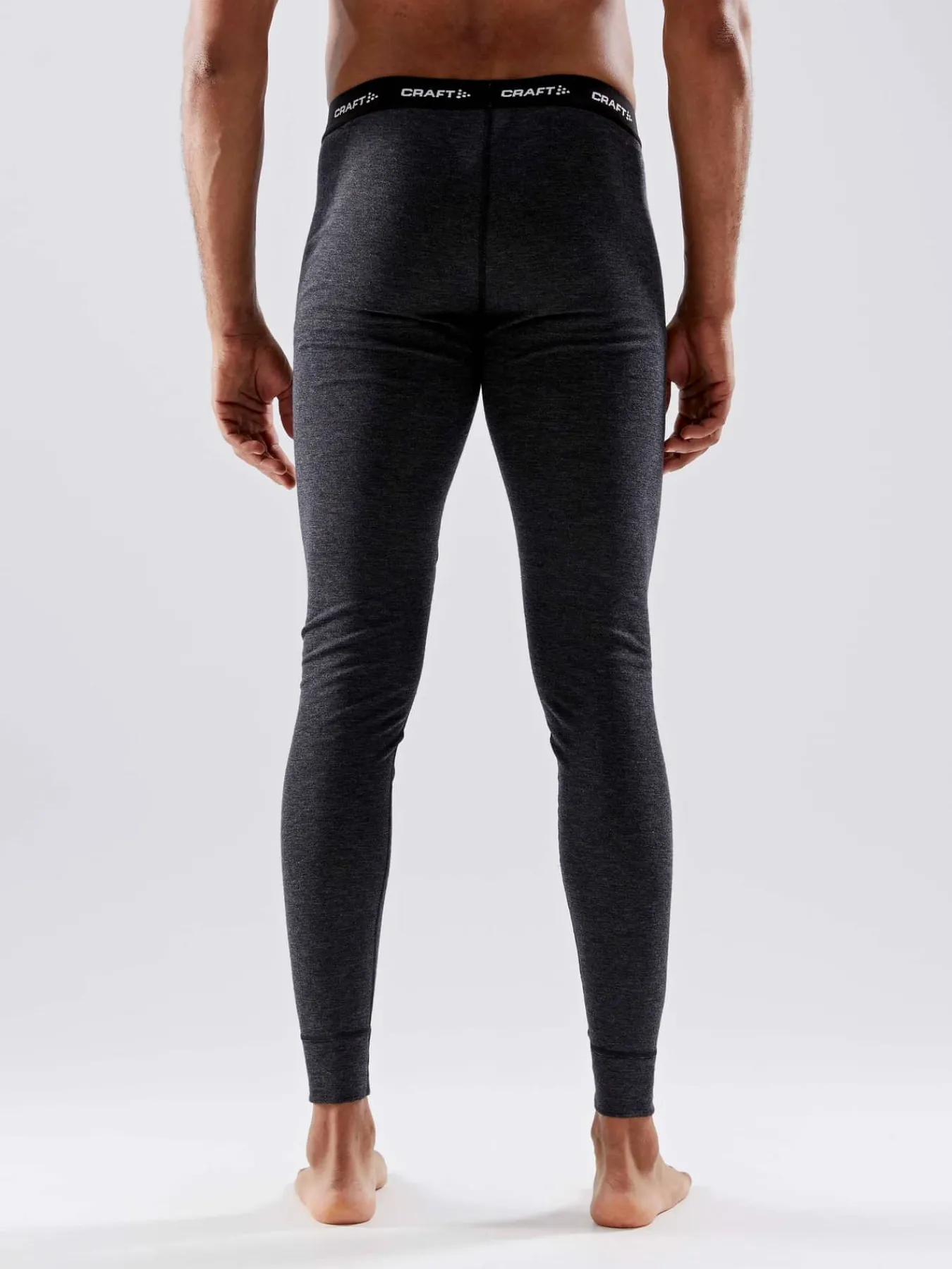 Craft Sportswear Underställ|Underställsset^Wool Merino Set M Black Melange