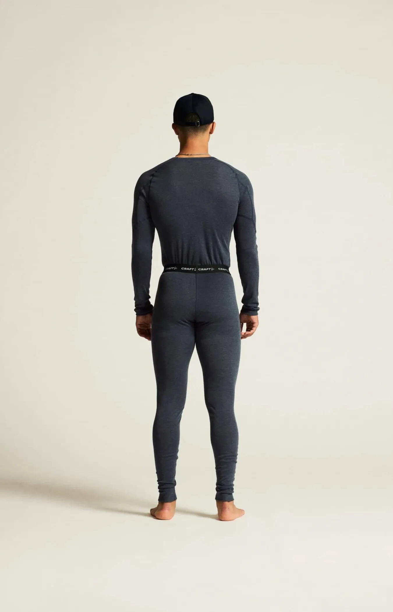 Craft Sportswear Underställ|Underställsset^Wool Merino Set M Blues/Melange