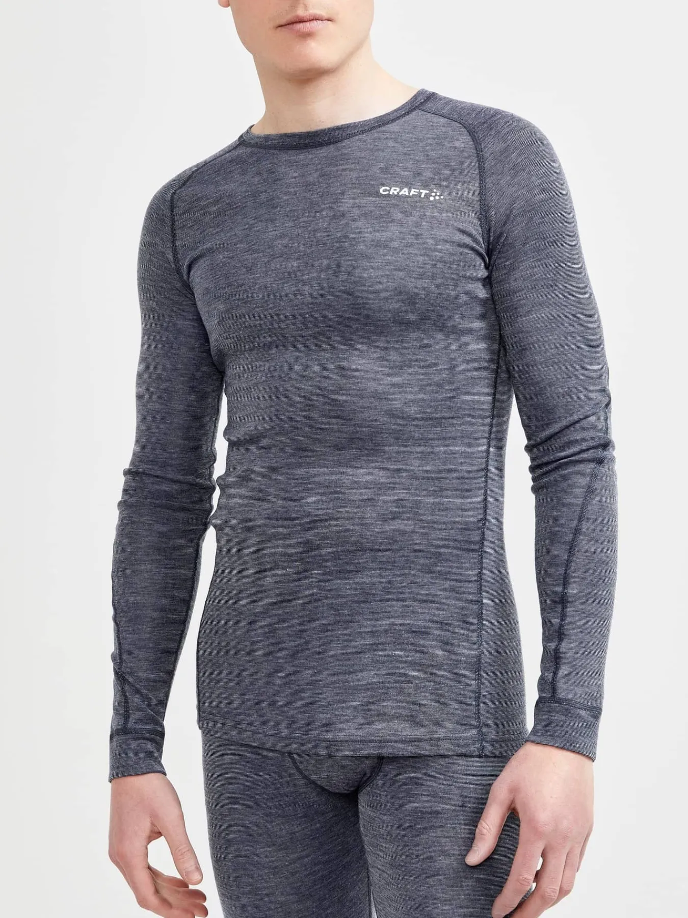 Craft Sportswear Underställ|Underställsset^Wool Merino Set M Blaze-Melange