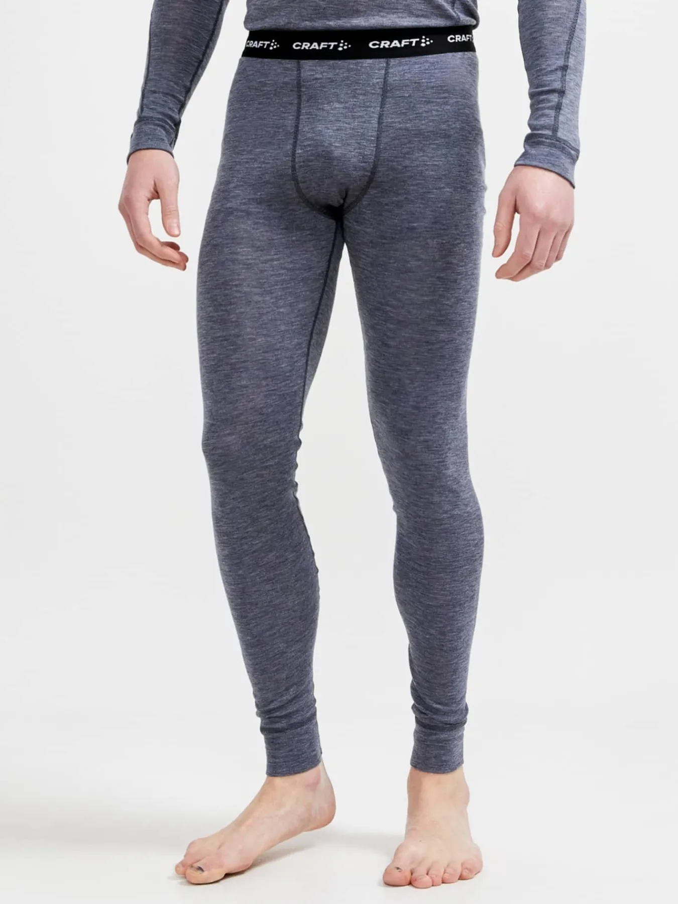 Craft Sportswear Underställ|Underställsset^Wool Merino Set M Blaze-Melange