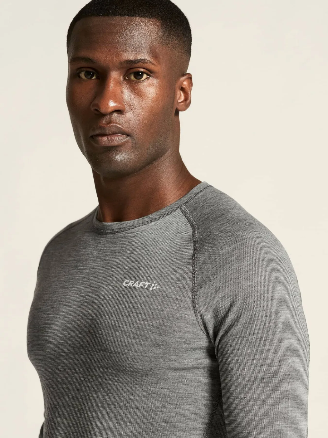 Craft Sportswear Underställ|Underställsset^Wool Merino Set M Dk Grey Melange
