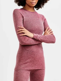 Craft Sportswear Underställ|Aktiva Underställ^Wool Merino Set W Rose-Melange