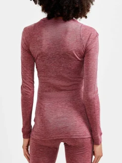 Craft Sportswear Underställ|Aktiva Underställ^Wool Merino Set W Rose-Melange