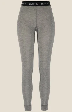 Craft Sportswear Underställ|Aktiva Underställ^Wool Merino Set W Dk Grey Melange