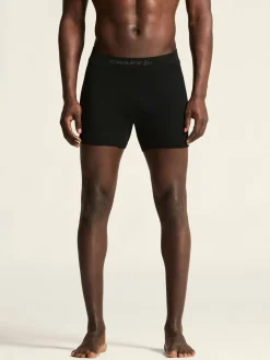 Craft Sportswear Underkläder^Wool Seamless Boxer 3-Inch M Black