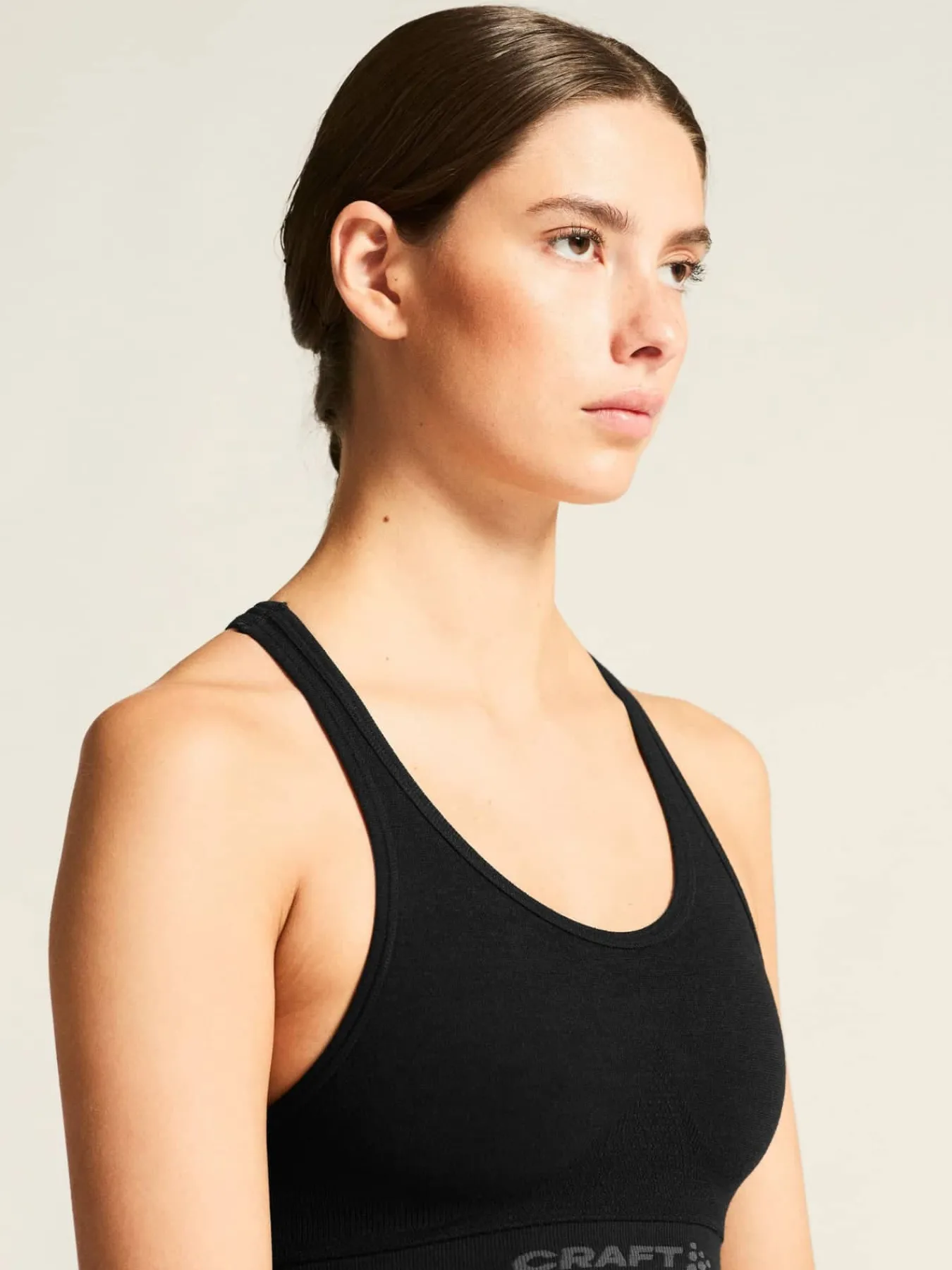 Craft Sportswear Underställ|Sport-Bhar^Wool Seamless Bra W Black