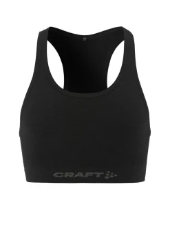 Craft Sportswear Underställ|Sport-Bhar^Wool Seamless Bra W Black