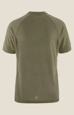 Craft Sportswear T-Shirts & Tröjor|Mellanlager^Wool SS Tee M Rift/Melange
