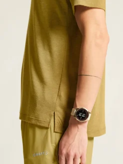 Craft Sportswear T-Shirts & Tröjor|Mellanlager^Wool SS Tee M Khaki Melange