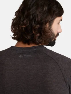 Craft Sportswear T-Shirts & Tröjor|Mellanlager^Wool SS Tee M Black/Melange