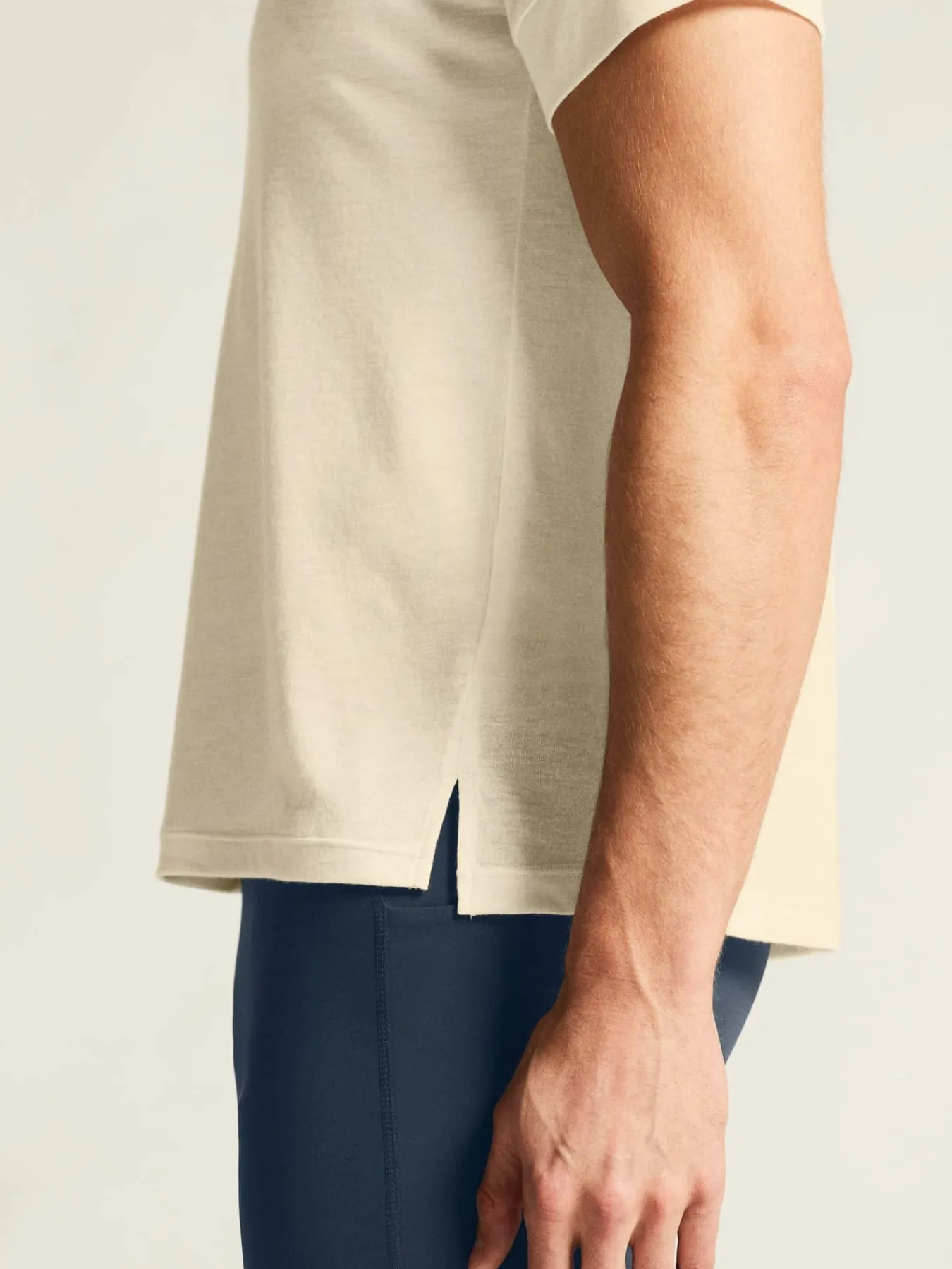 Craft Sportswear T-Shirts & Tröjor|Mellanlager^Wool SS Tee M Tofu Melange