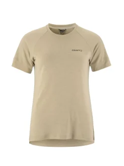 Craft Sportswear T-Shirts & Tröjor^Wool SS Tee W Hay/Melange