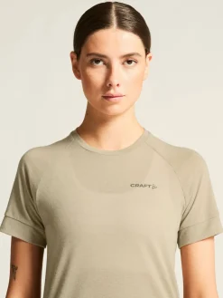 Craft Sportswear T-Shirts & Tröjor^Wool SS Tee W Hay/Melange