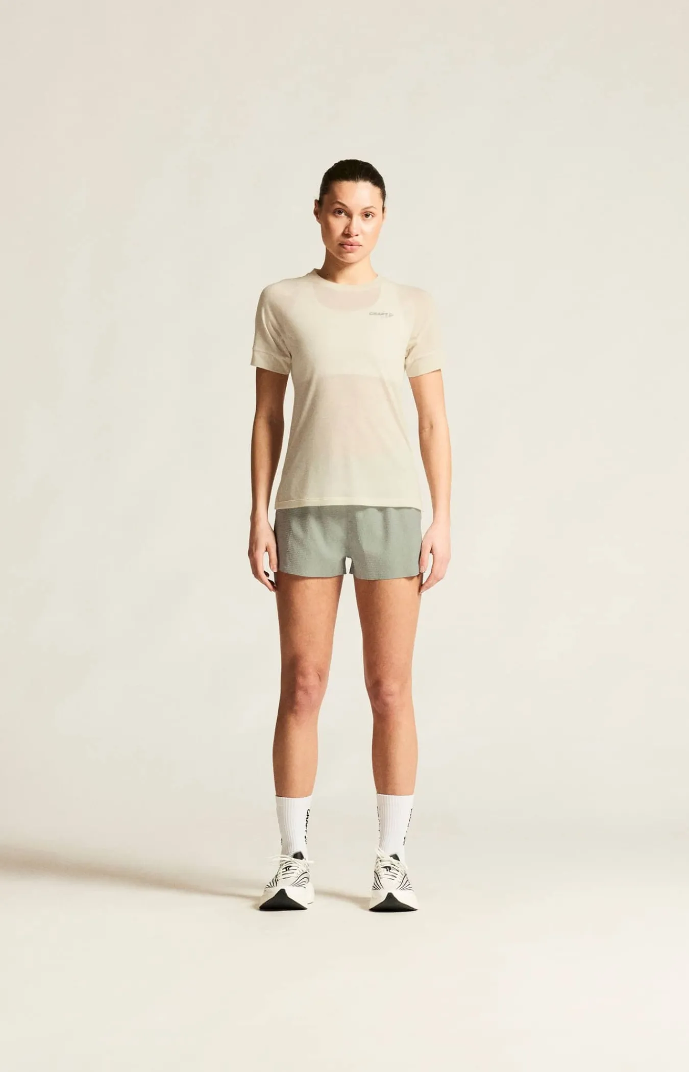 Craft Sportswear T-Shirts & Tröjor^Wool SS Tee W Tofu Melange