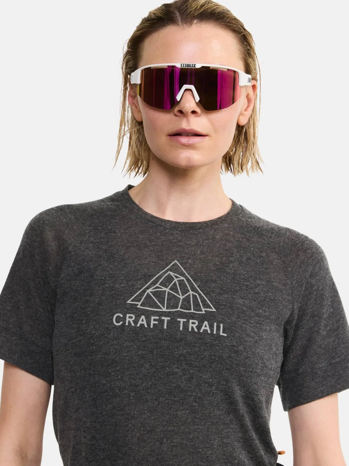 Craft Sportswear T-Shirts & Tröjor^Wool SS Tee W Black/Melange
