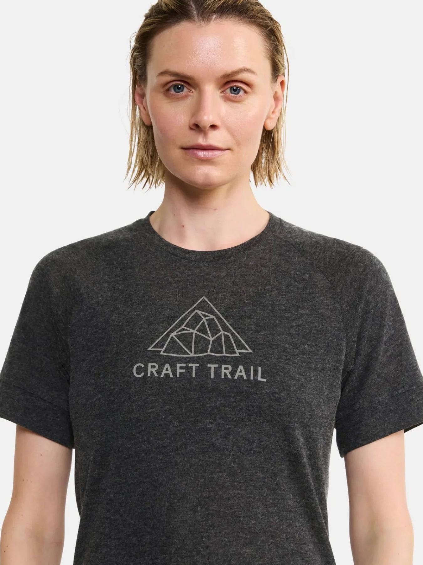 Craft Sportswear T-Shirts & Tröjor^Wool SS Tee W Black/Melange