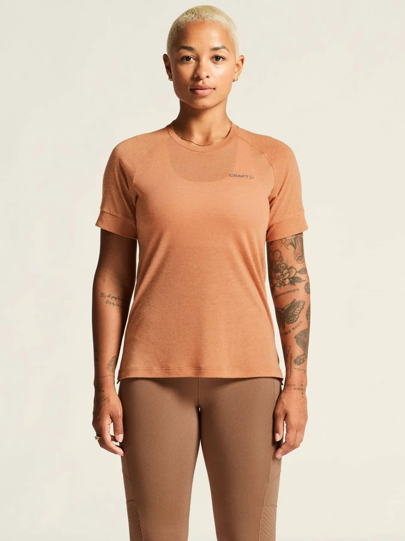 Craft Sportswear T-Shirts & Tröjor^Wool SS Tee W Syrup/Melange