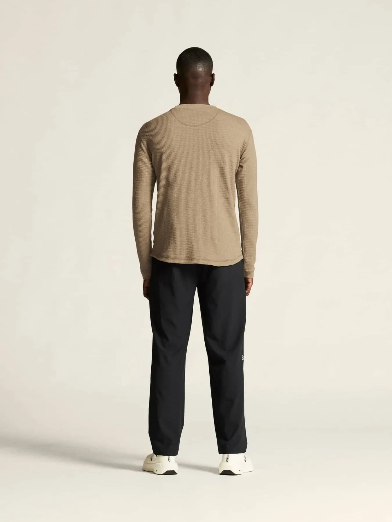 Craft Sportswear T-Shirts & Tröjor|Mellanlager^Wool Waffle RN M Taupe